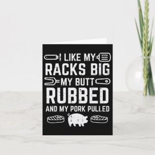 Schweinebacken Big Rubbed gepulste Grillen Byrbecu Karte