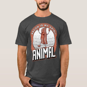 Schweinebacon Pig - Bacon ist mein Geist Tierprämi T-Shirt