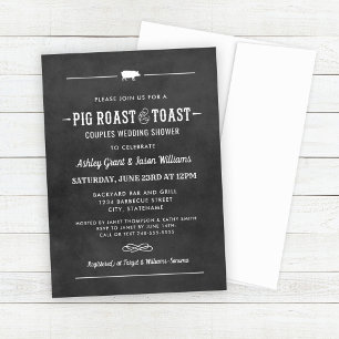 Schweinebraten und Toast-Halbpension - Dusche Einladung