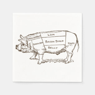 Schweinebutterkarte (3) serviette