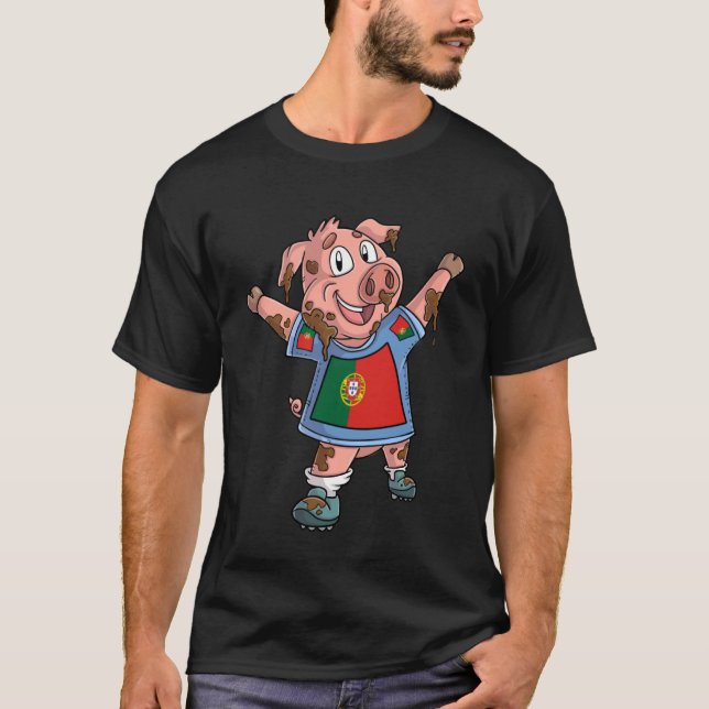 Schweinefan Pullover Hoodie (Vorderseite)