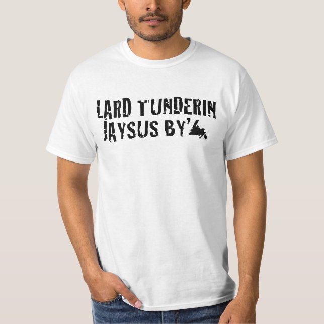 SCHWEINEFETT TUNDERIN JAYSUS BY T-Shirt (Vorderseite)