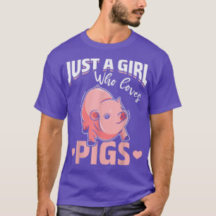Schweinefilet liebt nur ein Mädchen, das Schweine T-Shirt