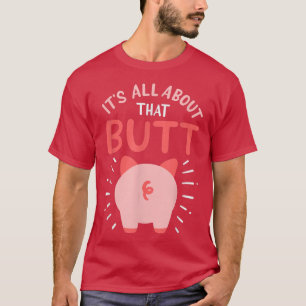 Schweinefleisch Bauer Schweinefleisch zeigt diesen T-Shirt