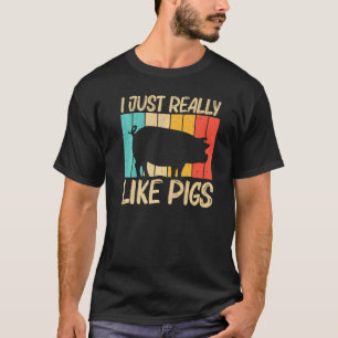 Schweinefleisch für Männer - Bauer Schweinezucht 1 T-Shirt
