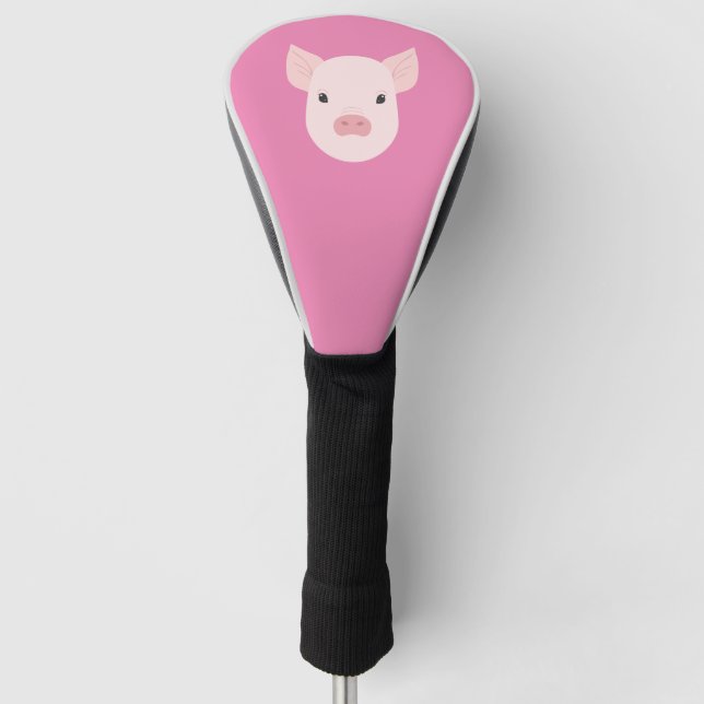 Schweinefleisch Golf Headcover (Vorderseite)