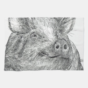 Schweinefleisch Handtuch