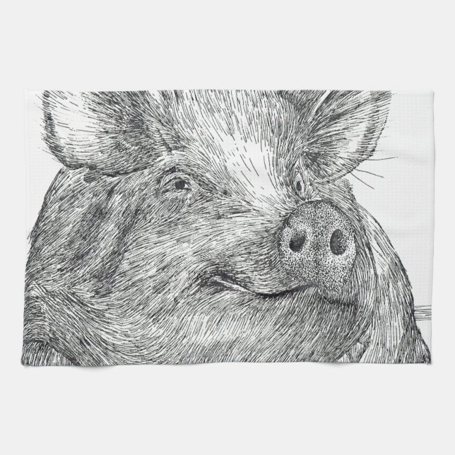 Schweinefleisch Handtuch (Horizontal)