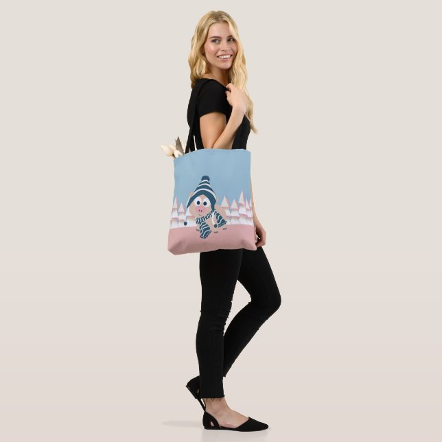 Schweinefleisch im Winter Tasche (Am Model)