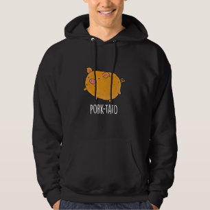 Schweinefleisch-Kartoffel Funny Pig Pun Hoodie