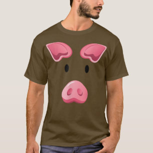Schweinefleisch Kostüm Funny Halloween Farm Animal T-Shirt