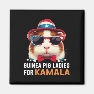 Schweinefleisch Ladys for Kamala Funny Cat 2024 Pr Magnet