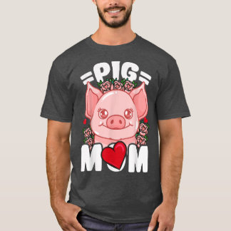 Schweinefleisch Mama 4581 T-Shirt