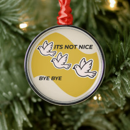 Schweinefleisch Ornament Aus Metall