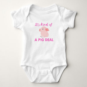 Schweinefleisch-Spaß: Es ist irgendwie ein Big (Pi Baby Strampler