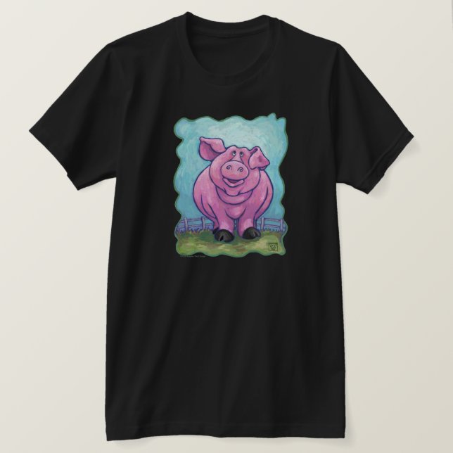 Schweinefleisch-T - Shirt (Design vorne)