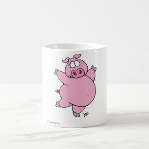 Schweinefleisch-Tasse Kaffeetasse