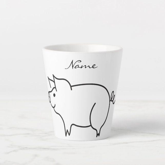Schweinefleisch Thunder_Cove Milchtasse (Vorderseite)
