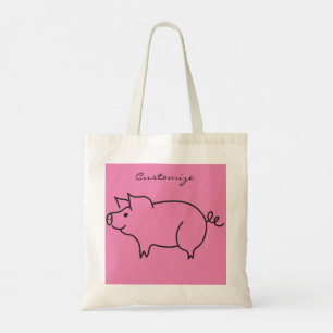 Schweinefleisch Thunder_Cove Tragetasche