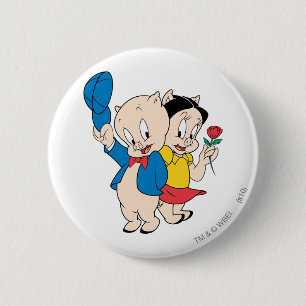 Schweinefleisch und Petunia Button