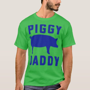 Schweinefleisch Vater Papi Schweinefleisch Silhoue T-Shirt
