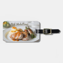 Schweinefleischmedaillons tenderloin mit Kartoffel