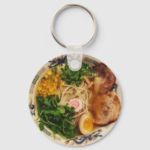 Schweinefleischramen-Nudeln Schlüsselanhänger