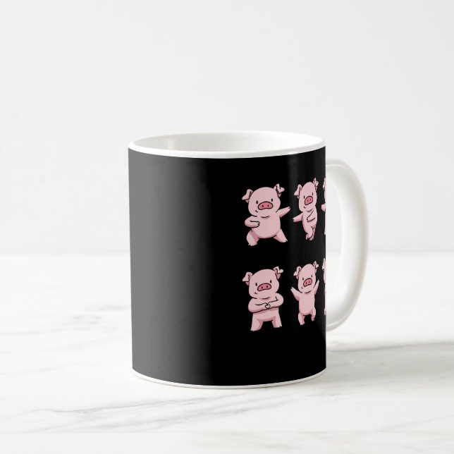 Schweinegeschenke für Schweineliebhaber Frauen Sch Kaffeetasse (VorderseiteRechts)