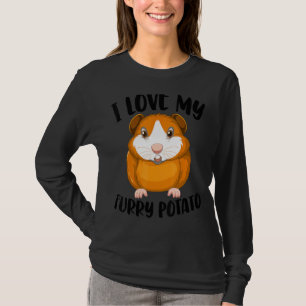 Schweinehalter mit schweren Guinea Ich Liebe meine T-Shirt