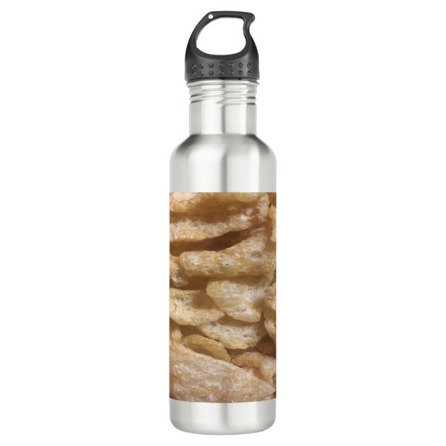 Schweinehäute Edelstahlflasche (Vorderseite)