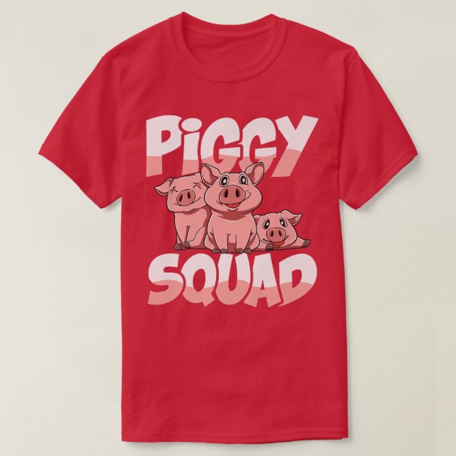 Schweineklatte für Schweine und Bauer Premium T-Shirt (Design vorne)