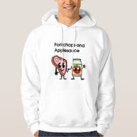 Schweinekotelett und Apfelmus-Shirt