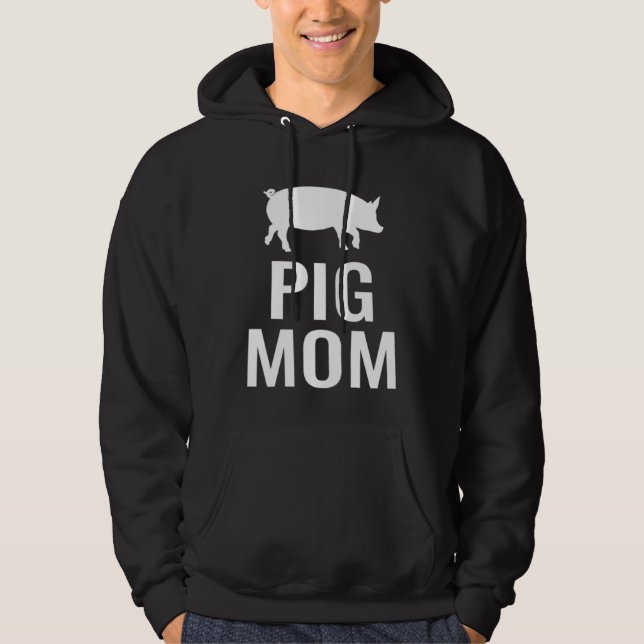 Schweinemutter Hoodie (Vorderseite)