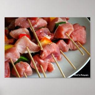 Schweinepfeffer-Spieße Poster