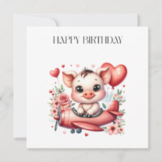 Schweinepilot Geburtstag Einladung