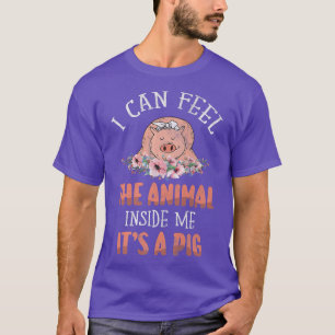 Schweineschirme für Männer Schweine Schweine Rosa T-Shirt