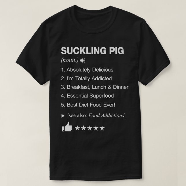 Schweinezucht Definition: Funny 5369 T-Shirt (Design vorne)