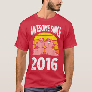 Schweinezucht Lover Phantastisch seit 2016 6. Gebu T-Shirt