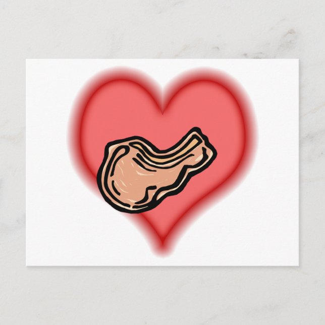 Schweinezucht Postkarte (Vorderseite)