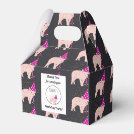 Schweinezucht - Tiere mit Party Geschenkschachtel