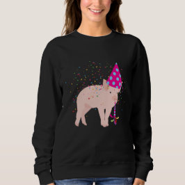 Schweinezucht - Tiere mit Party Sweatshirt