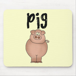Schweinezuchtbetrieb-Tiert-shirts und Geschenke Mousepad