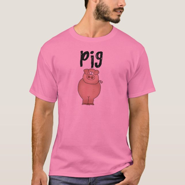Schweinezuchtbetrieb-Tiert-shirts und Geschenke T-Shirt (Vorderseite)
