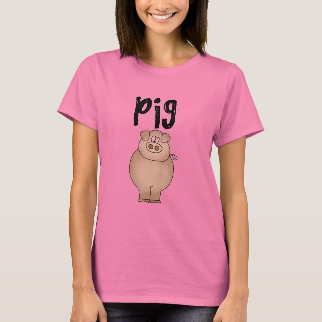 Schweinezuchtbetrieb-Tiert-shirts und Geschenke T-Shirt (Vorderseite)