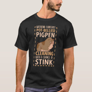 Schweinezuchthalter Schweinefleisch Schweinezucht T-Shirt