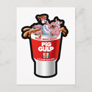 SCHWEINGULP POSTKARTE