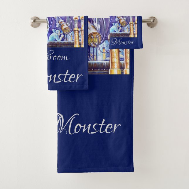 Schweinsteins Monster-Bad-Tuch-Set Badhandtuch Set (Insitu)