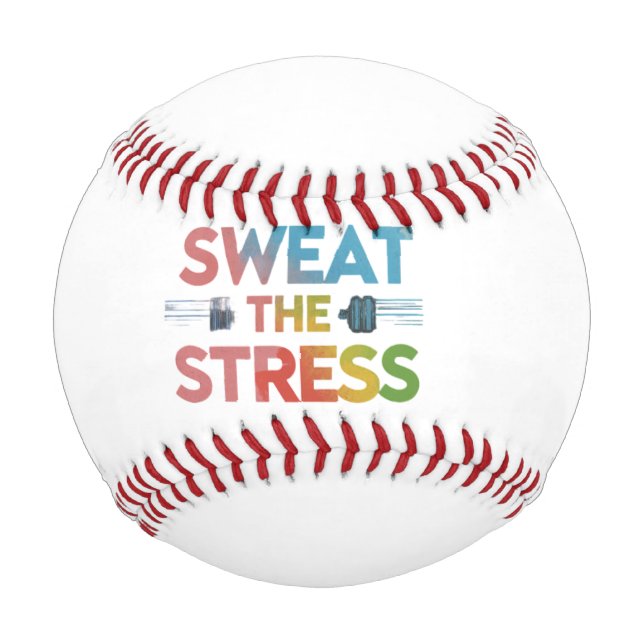 Schweiß die Stress Baseball (Vorderseite)