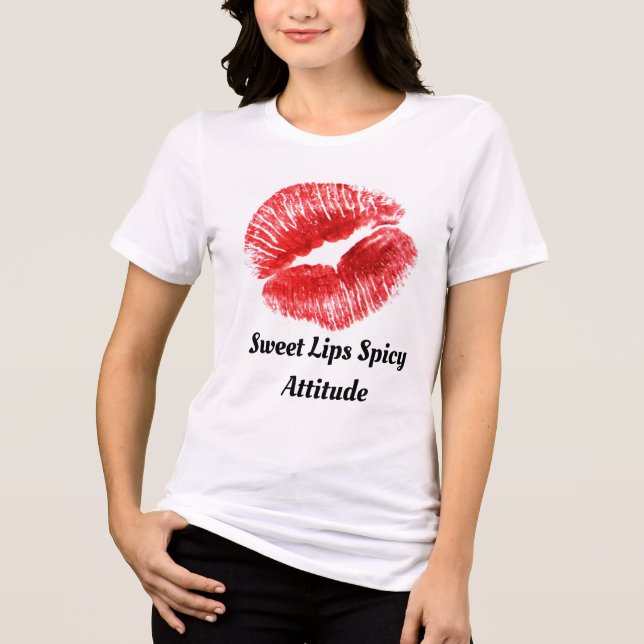 Schweiß Tri-Blend Shirt (Vorderseite)