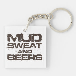 Schweiß und Bier Schlüsselanhänger